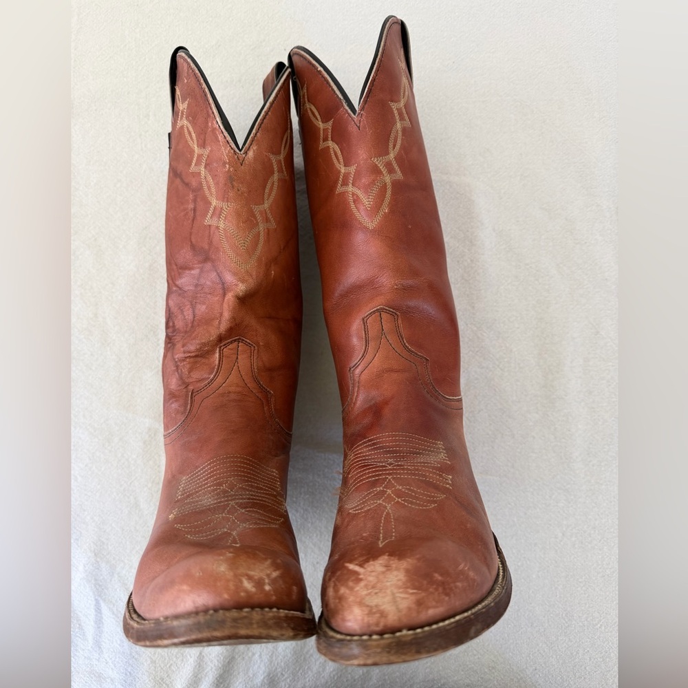 Vintage Abilene Cowgirl Boot Size 7.5 made in USA - Picture 3 of 14